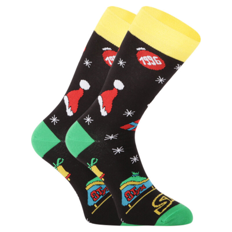 Lustige Socken Styx lang Weihnachten (H1258) XL