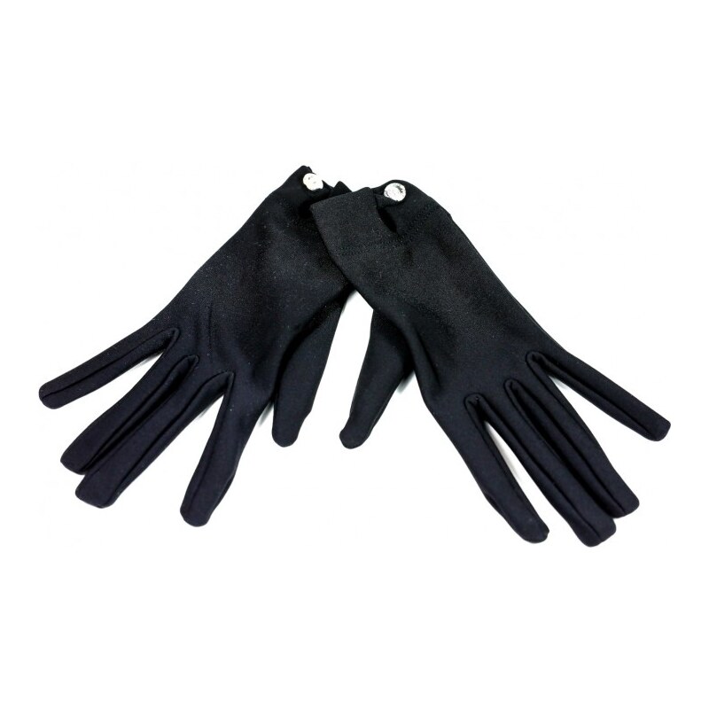 Damenhandschuhe BML74 schwarz Made in Italy
