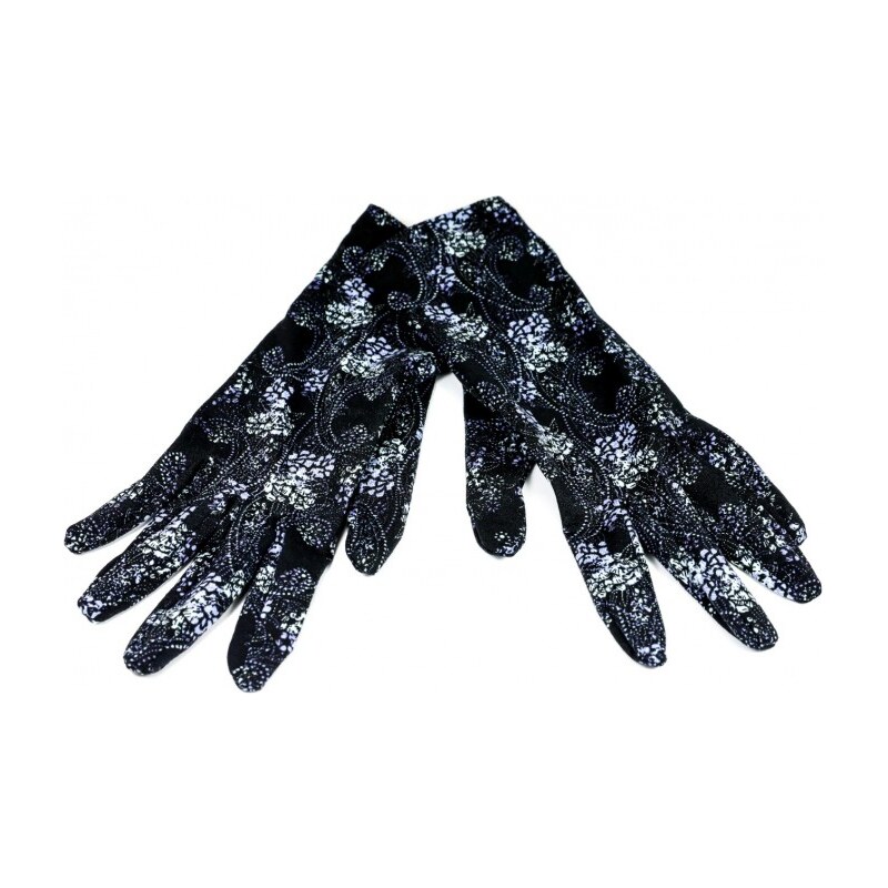 Damenhandschuhe design cashmere GMF07 blau Made in Italy
