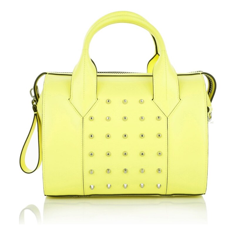 Hugo Violet-H Tophandle Bag Light/Pastel Yellow Handtasche
