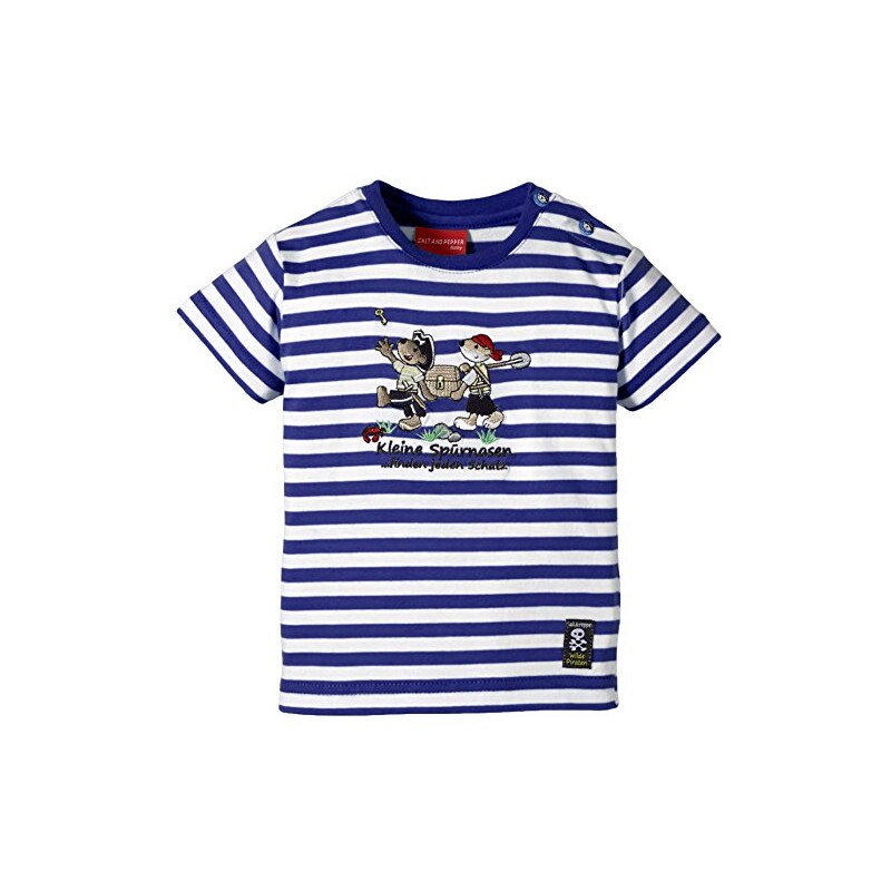 SALT AND PEPPER Baby - Jungen T-Shirt B W.Piraten Gestreift