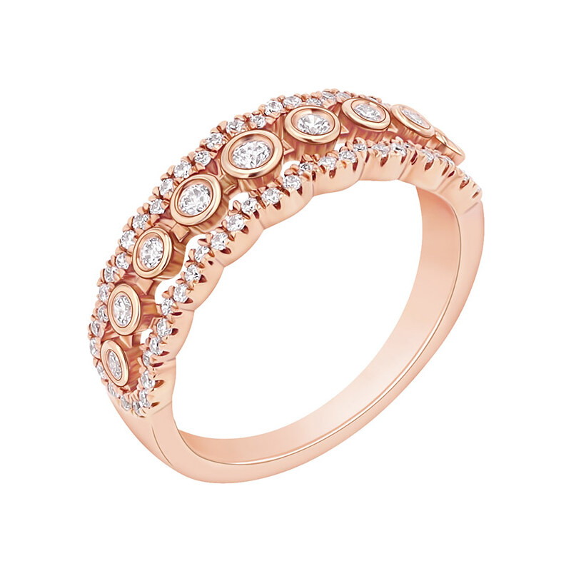 Eppi Romantischer Ring mit Diamanten Daan