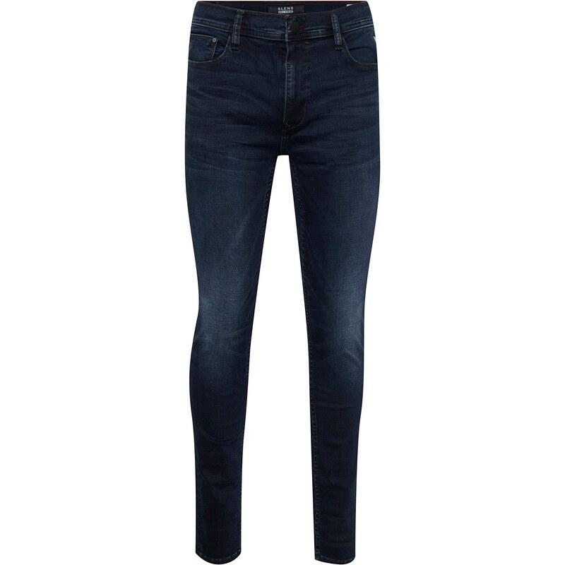 b BLEND Blend BHEcho fit Multiflex fit Multiflex - NOOS Herren Jeans Hose Denim Slim Fit, Größe:W33/32, Farbe:Denim Black Blue (76214)