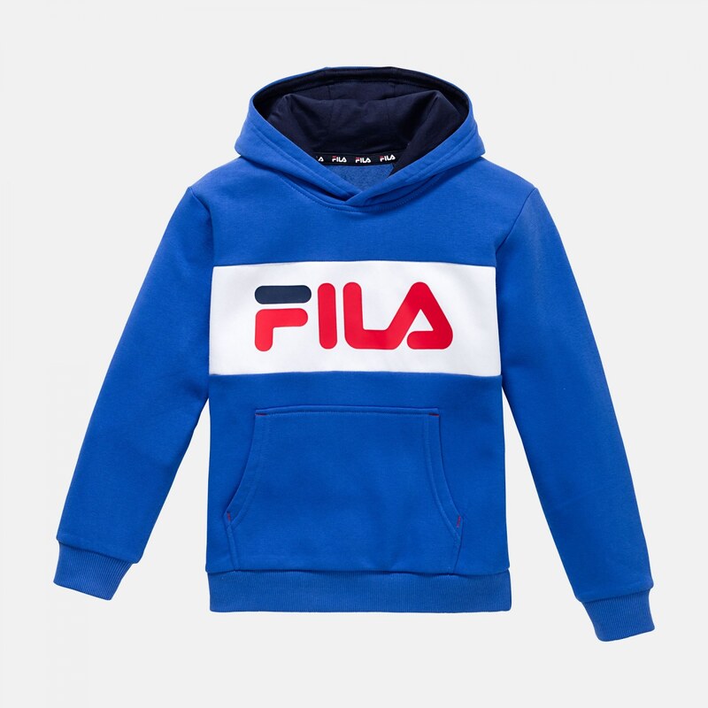 Fila Kids Ben Logo Hoody blue