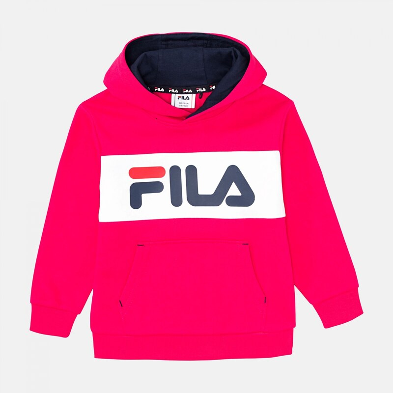 Fila Kids Ben Logo Hoody bright-rose
