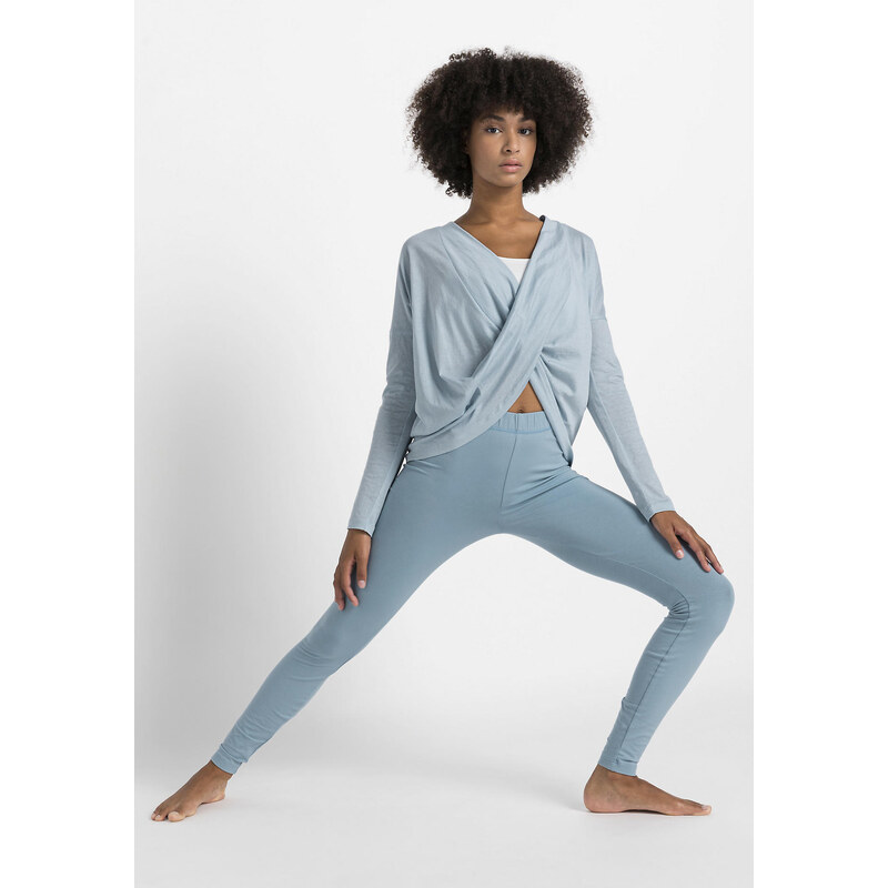 hessnatur & Co. KG Yoga-Shirt aus reiner Bio-Baumwolle