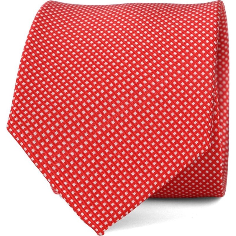 Suitable Krawatte Seide Rot F91-6 -