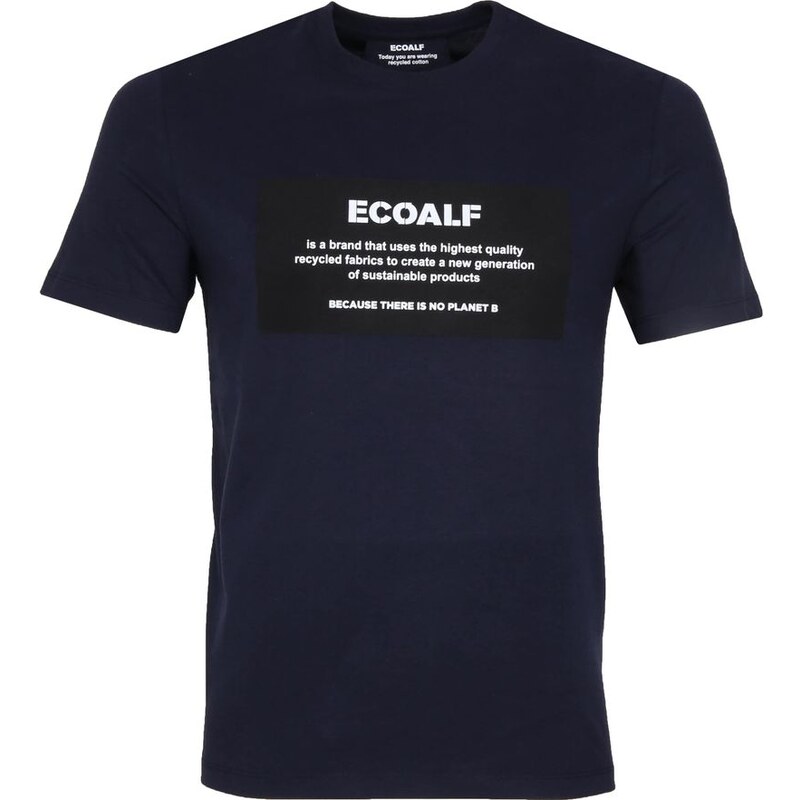 Ecoalf Natal T-Shirt Label Dunkelblau