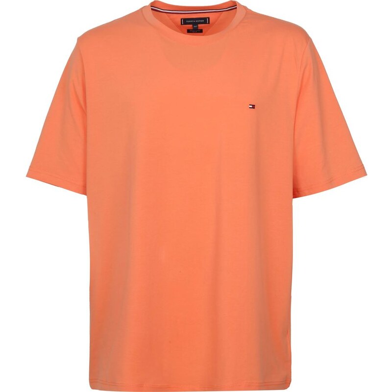 Tommy Hilfiger Big and Tall T Shirt Stretch Orange