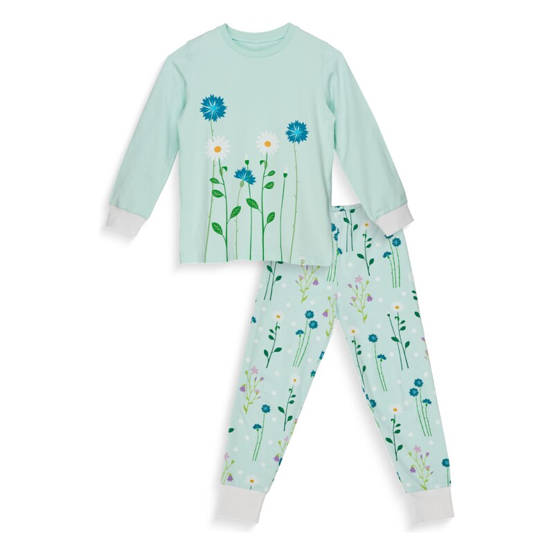 Dedoles Lustige Pyjamas für Kinder Wiesenblumen