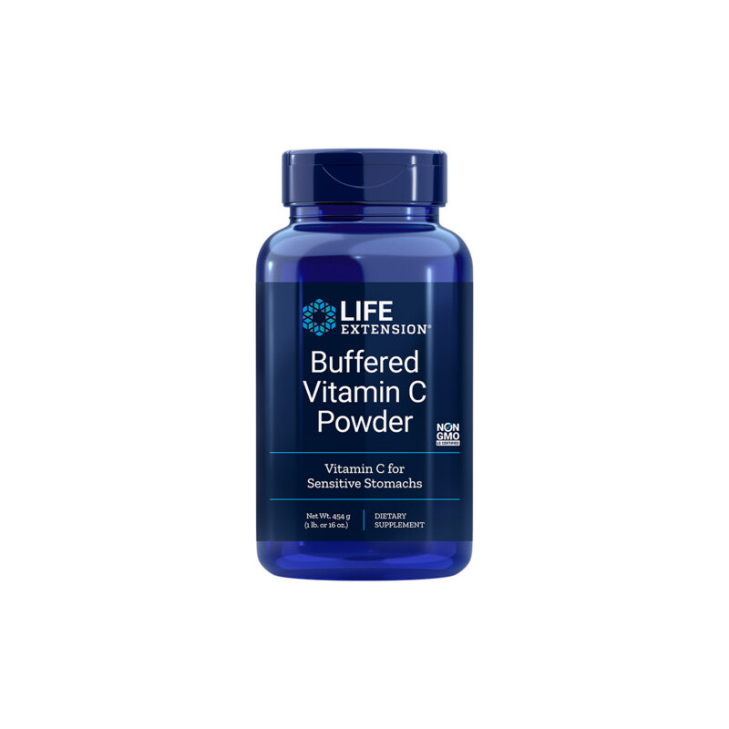 Life Extension Buffered Vitamin C Powder 454 g, Pulver