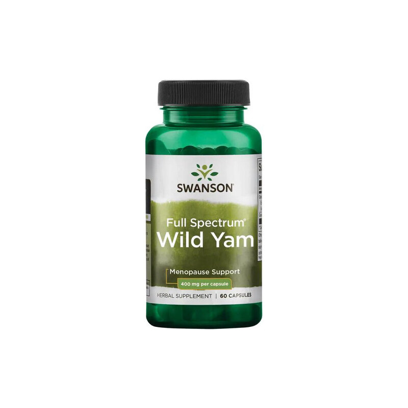 Swanson Full Spectrum Wild Yam 60 St., Kapsel, 400 mg