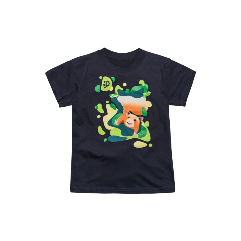 Dedoles Lustiges T-Shirt für Kinder Breakdance-Hamster