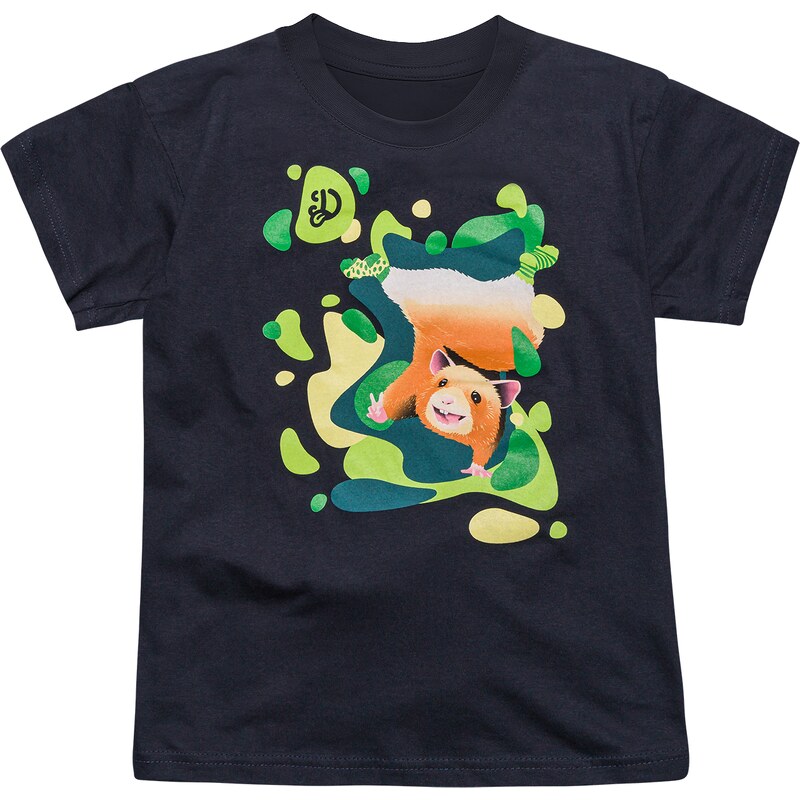 Dedoles Lustiges T-Shirt für Kinder Breakdance-Hamster