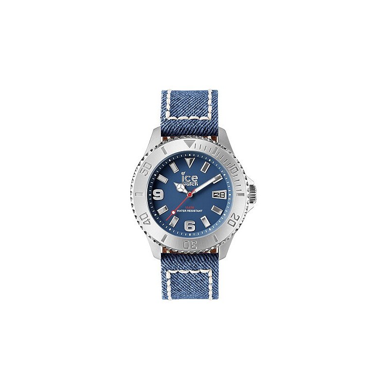 ICE-WATCH Armbanduhr, »ICE-DENIM Silber (DE.DJN.SR.B.J.14)«, ice® watch