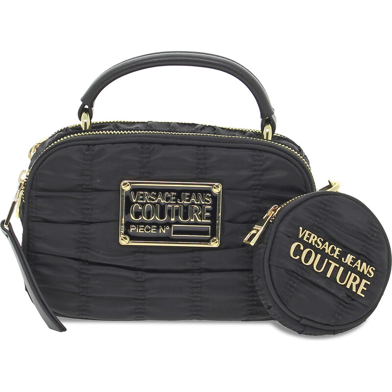 Handtasche Versace Jeans Couture JEANS COUTURE RANGE X SKETCH 2 BAGS CRUNCHY aus Nylon Schwarz