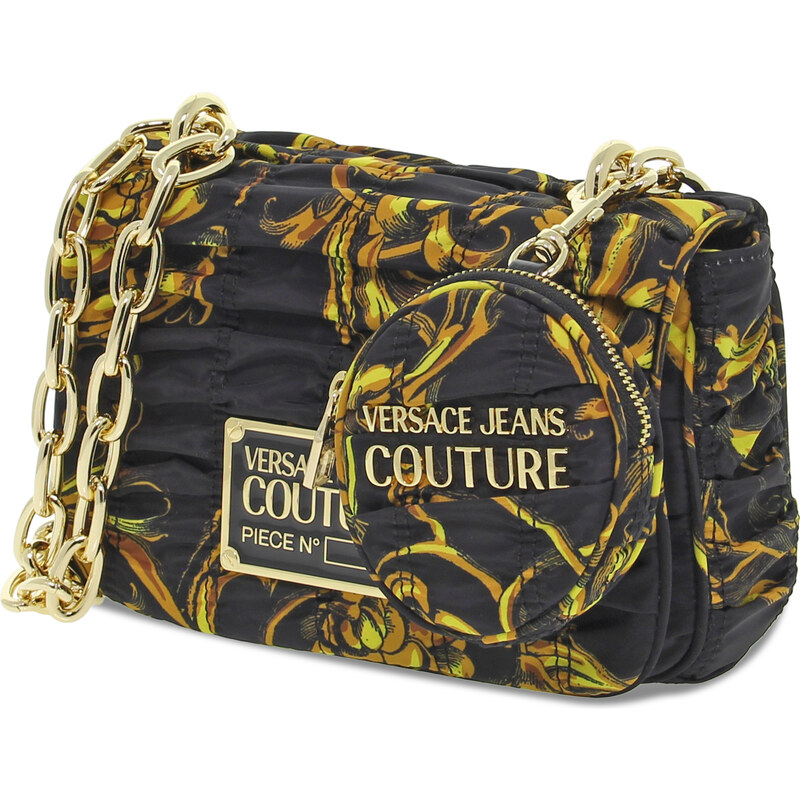 Umhängetasche Versace Jeans Couture JEANS COUTURE RANGE X SKETCH 6 BAGS PRINTED CRUNCHY aus Nylon Schwarz