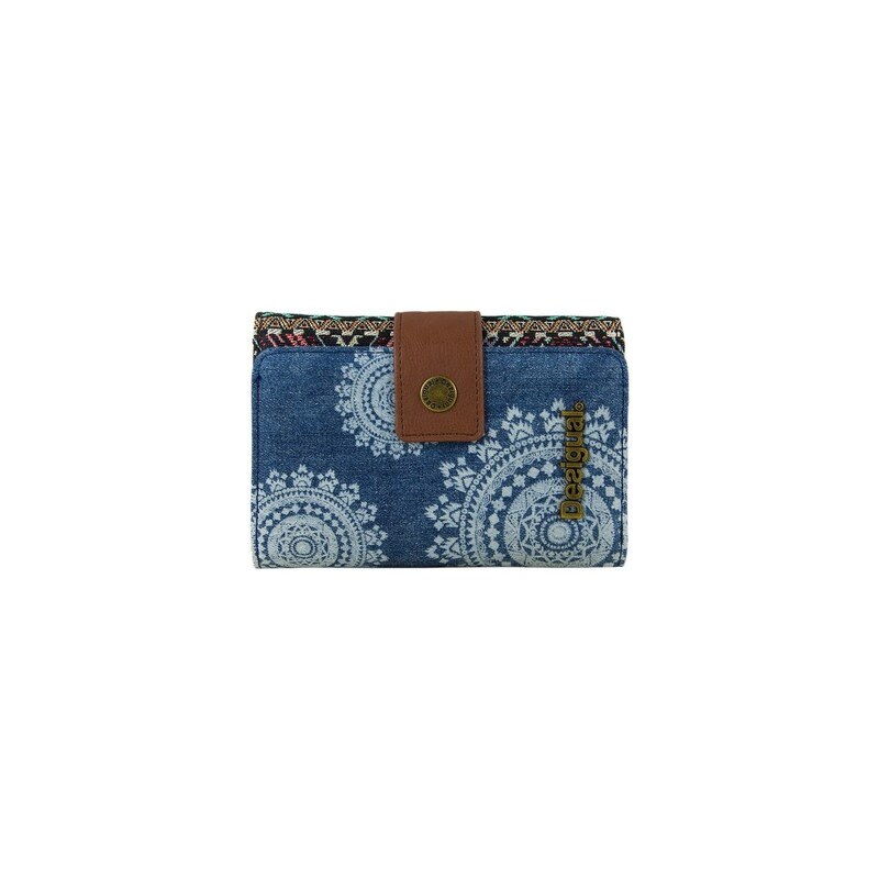Geldbeutel Damen Portemonnaie Lengueta S African Art (blau) von Desigual