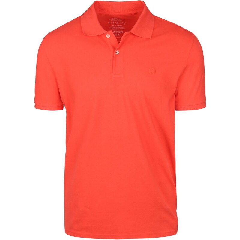 Ecoalf Poloshirt Ted Leuchtend Orange