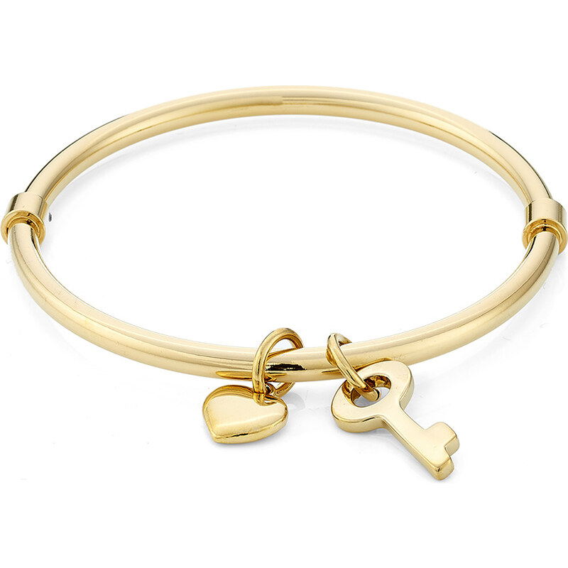 Marc by Marc Jacobs Lost & Found Heart Key Hula Bangle