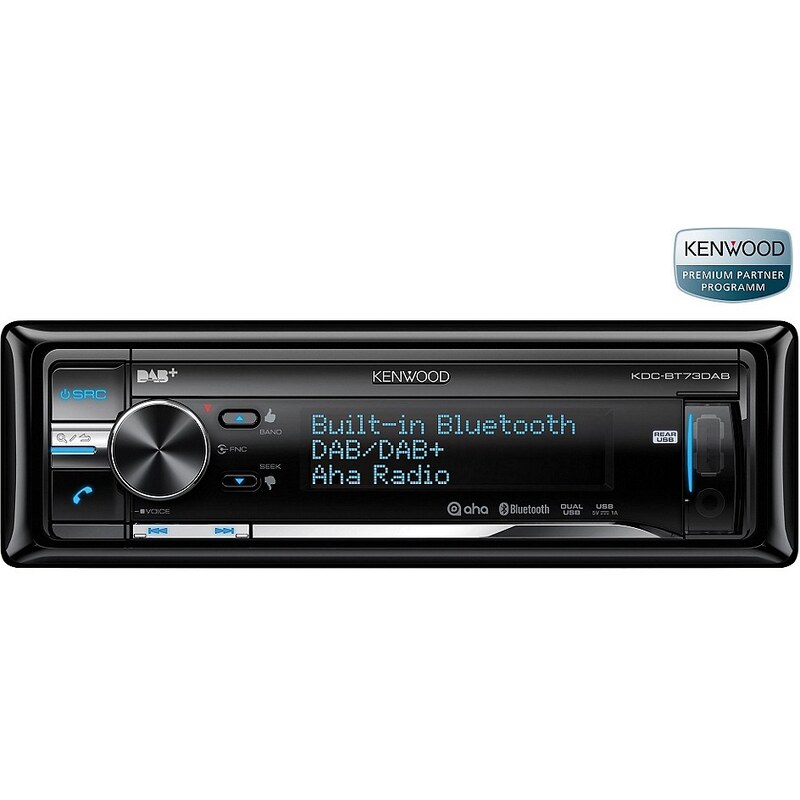 Kenwood 1-DIN Digital-Autoradio »KDC-BT73DAB«