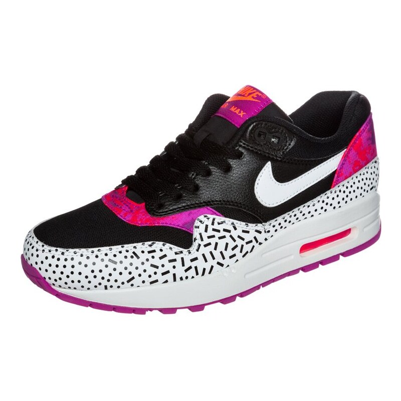Nike Sportswear AIR MAX 1 Sneaker black/white/fireberry pink pow