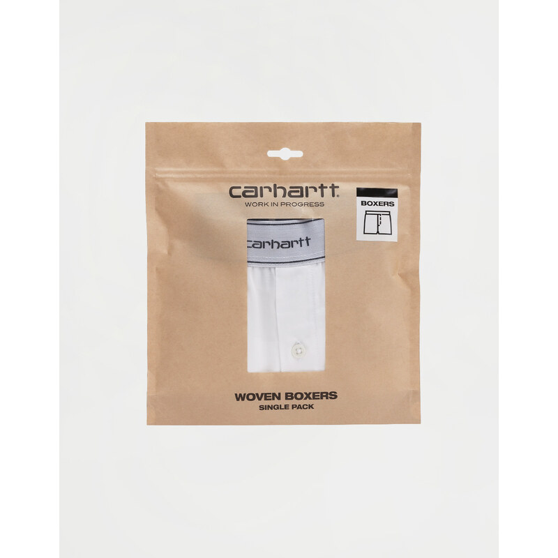 Carhartt WIP Cotton Script Boxers White