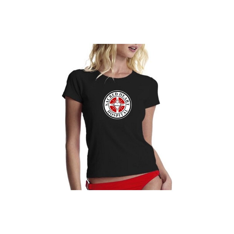 coole-fun-t-shirts Damen t-shirt SCRUBS Sacred Heart Hospital