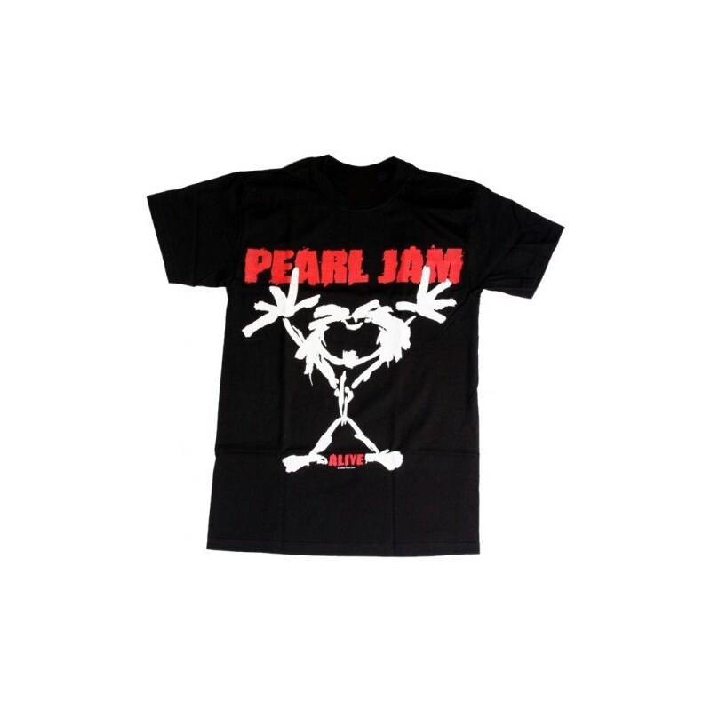 Coole-Fun-T-Shirts T-Shirt Pearl Jam - Stickman