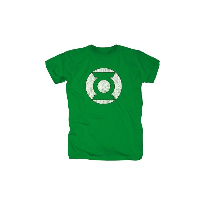 Bravado Herren T-Shirt Justice League Green Lantern Logo