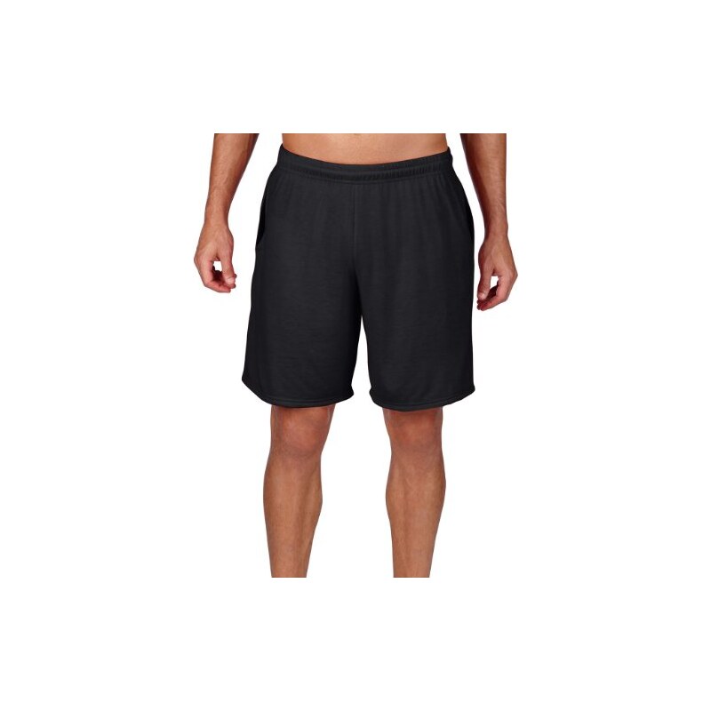 GILDAN Herren Straight Leg Sport Shorts Gildan Adult Shorts mit Tasche
