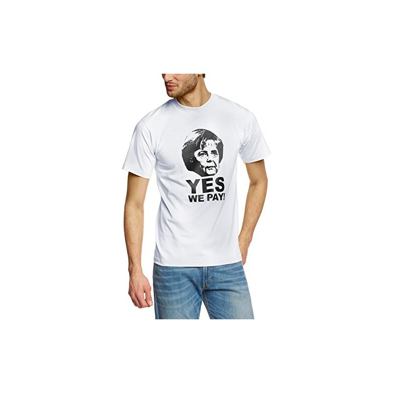 Shirtzshop Herren T-Shirt Original Yes We Pay