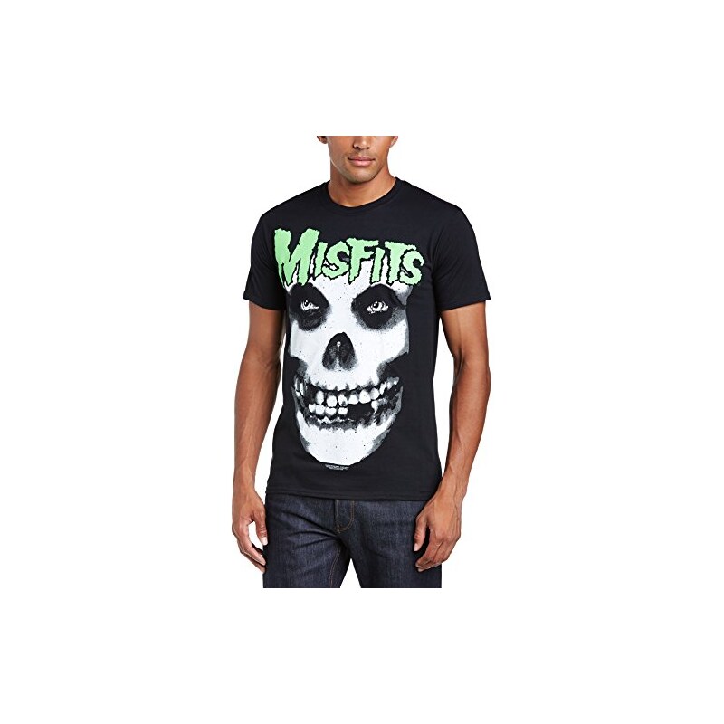 Plastichead Plastic Head Herren T-Shirt Misfits Glow Jurek Skull