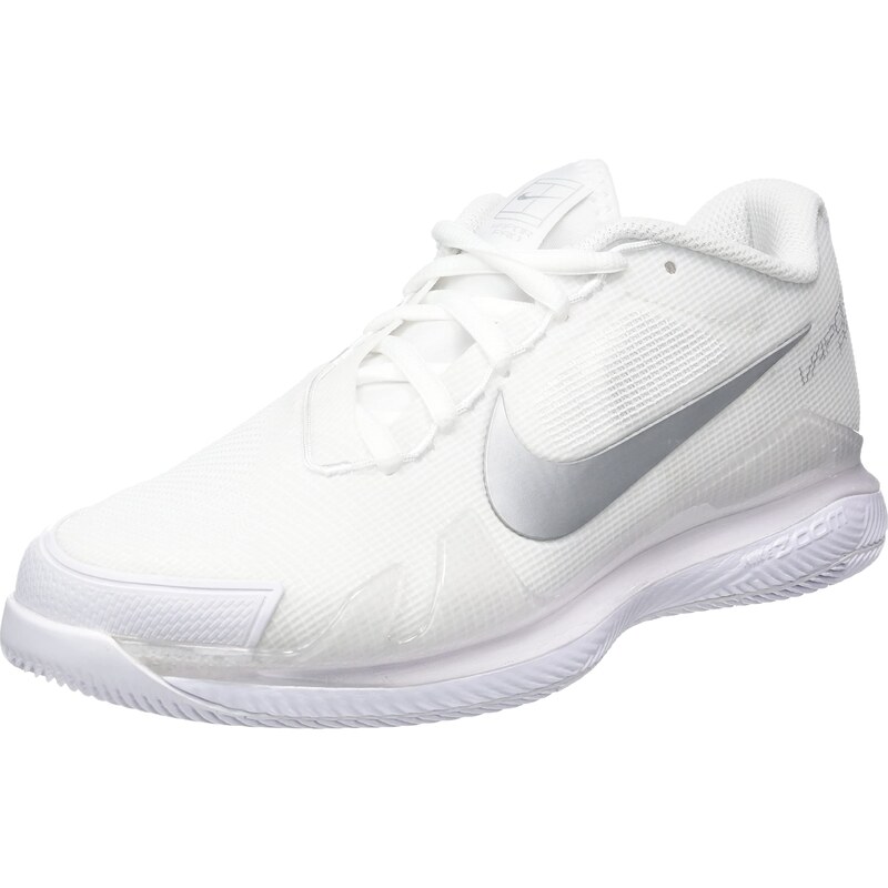 Nike Damen Court Air Zoom Vapor Pro Sneaker, White Metallic Silver, 36 EU