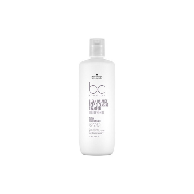 Schwarzkopf Professional Bonacure Clean Balance Deep Cleansing Shampoo 1l