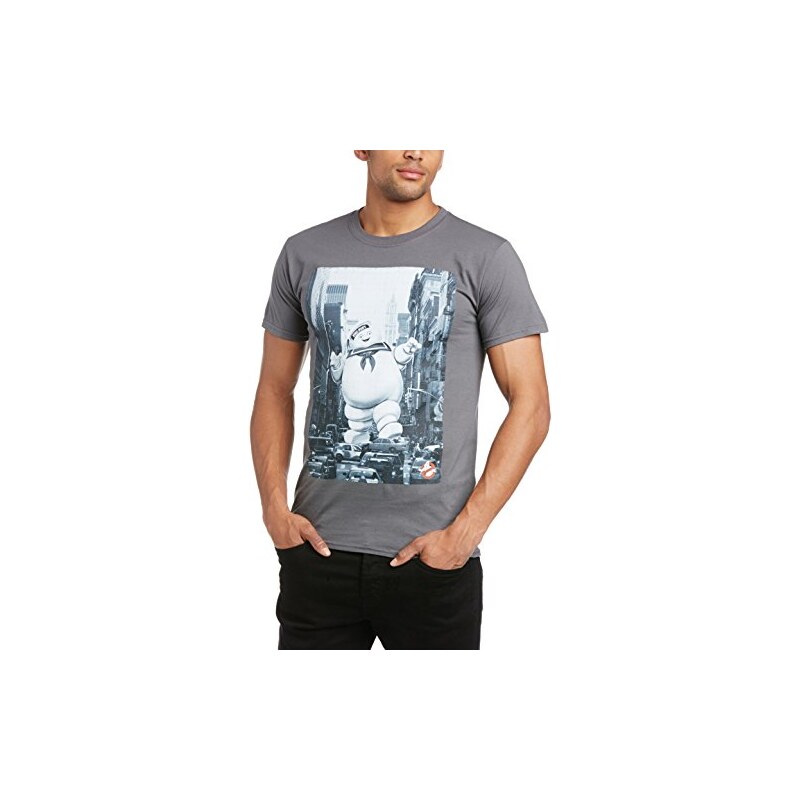 Unbekannt Ghostbusters Herren T-Shirt 15. Stay Puff Street Options, Einfarbig