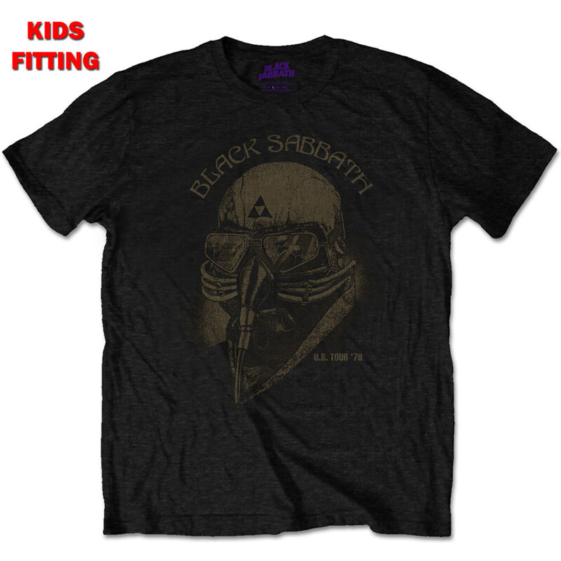 Metal T-Shirt Kinder Black Sabbath - Avengers Boys - ROCK OFF - BSTSP01BB