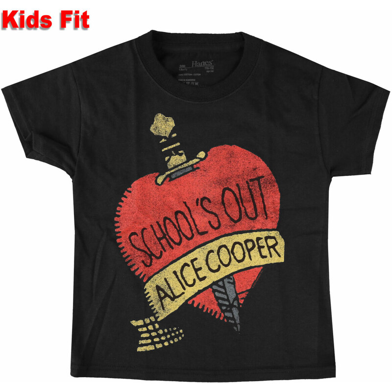 Metal T-Shirt Kinder Alice Cooper - Schools Out Boys - ROCK OFF - ACTEE07BB