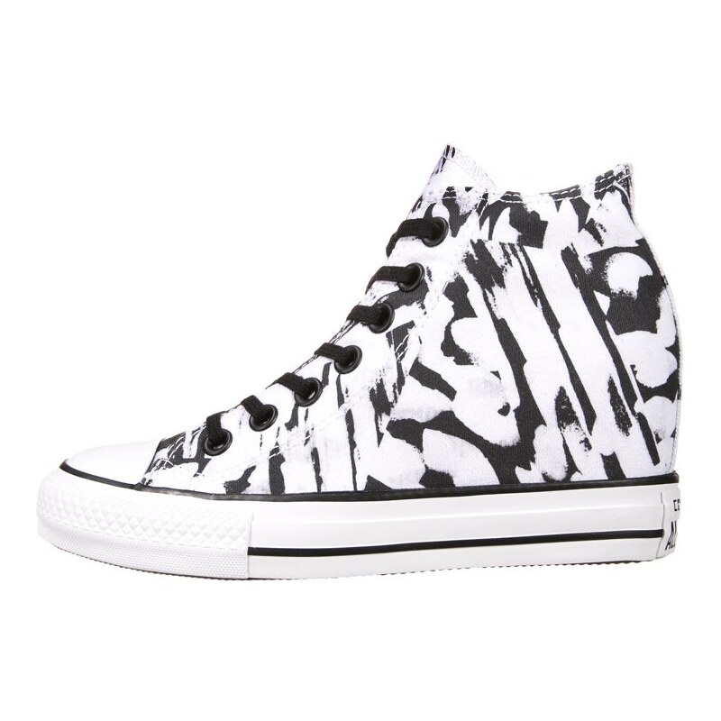 Converse CHUCK TAYLOR ALL STAR MID LUX Keilstiefelette white/black
