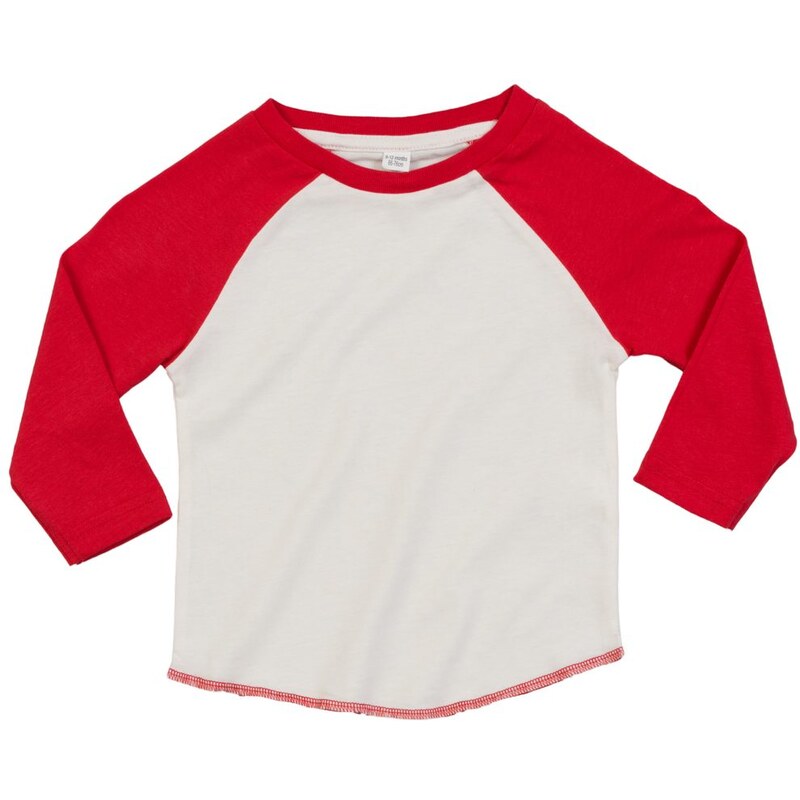 Babybugz Langärmeliges Baby T-Shirt, zweifarbig