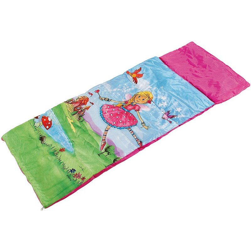 Royalbeach® Schlafsack für Kinder in pink mit Aufdruck, »Fee«.