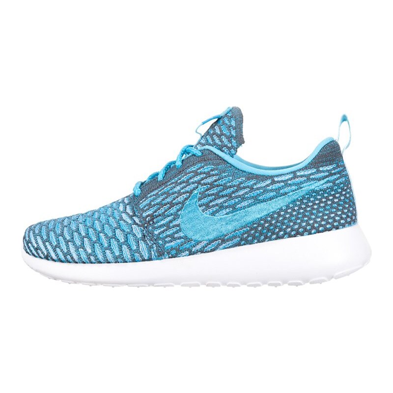 Nike Sportswear ROSHE ONE FLYKNIT Sneaker dark grey/clearwater blue/white