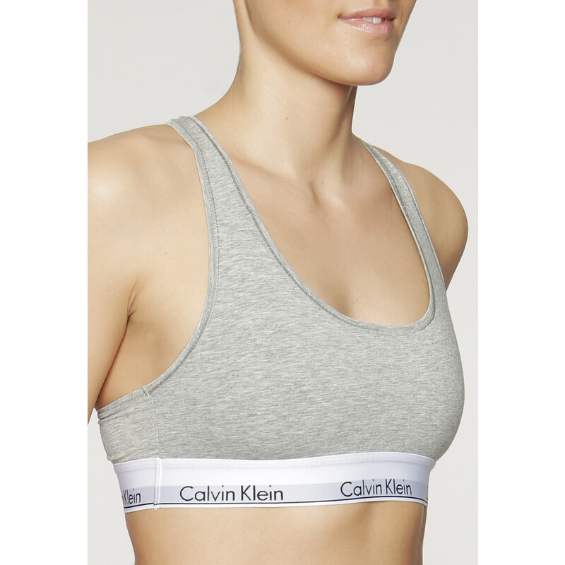 Calvin Klein - Modern Cotton - Bustier - Grey Melange