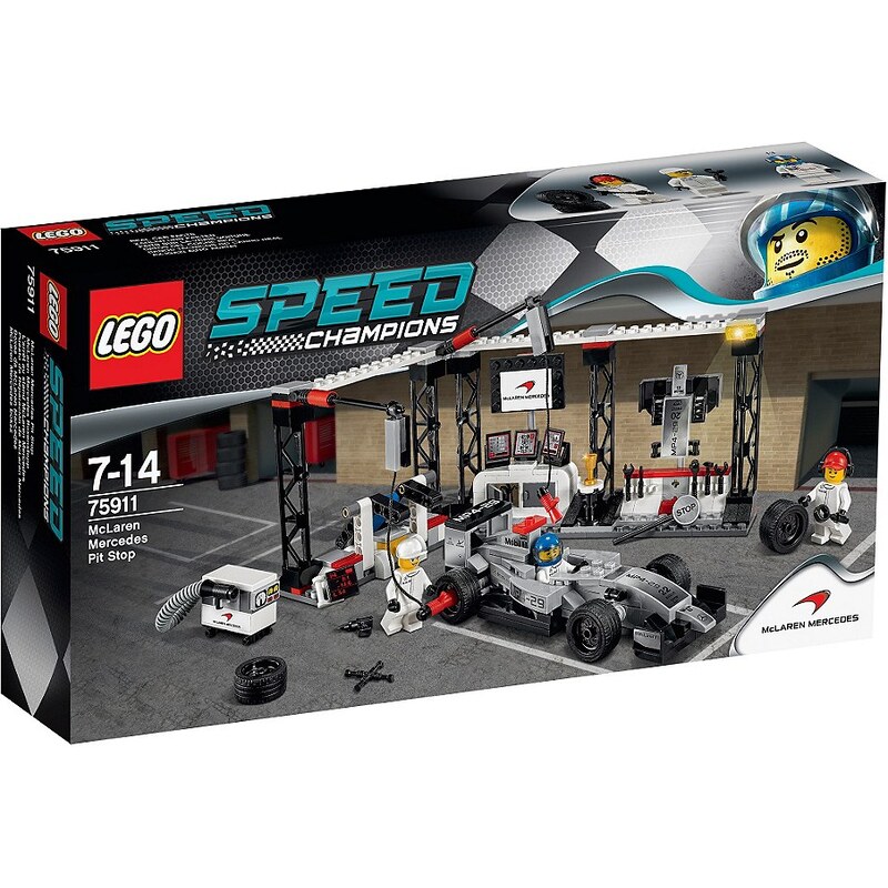 McLaren Mercedes Boxenstopp, (75911), »LEGO® Speed Champions«, LEGO®