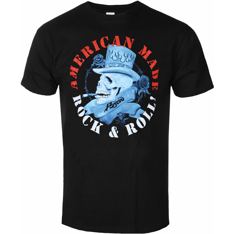 Metal T-Shirt Männer Poison - American Made - ROCK OFF - POISTS04MB