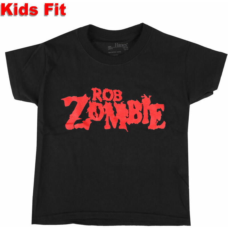 Metal T-Shirt Kinder Rob Zombie - Logo Boys - ROCK OFF - RZTEE07BB