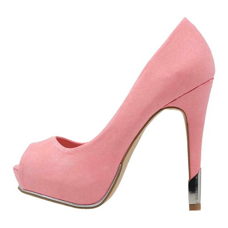 New Look ROUTES Peeptoe coral