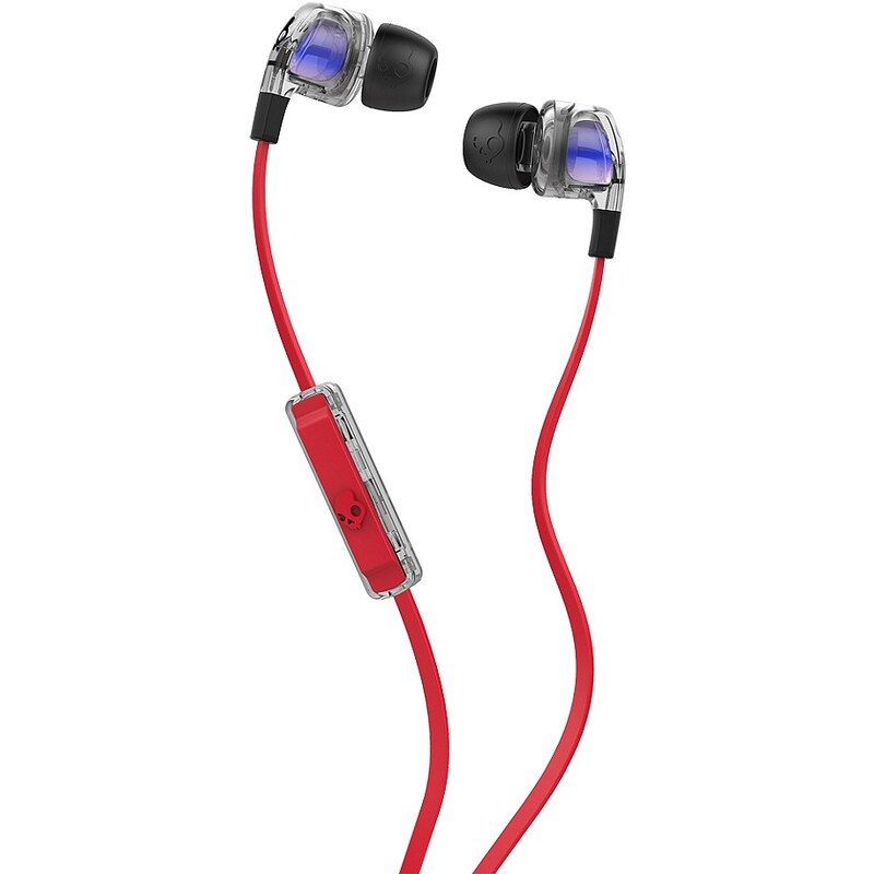 Skullcandy Headset »SMOKIN BUD 2 IN-EAR W/MIC 1 SPACED OUT/CLEAR/BLACK«