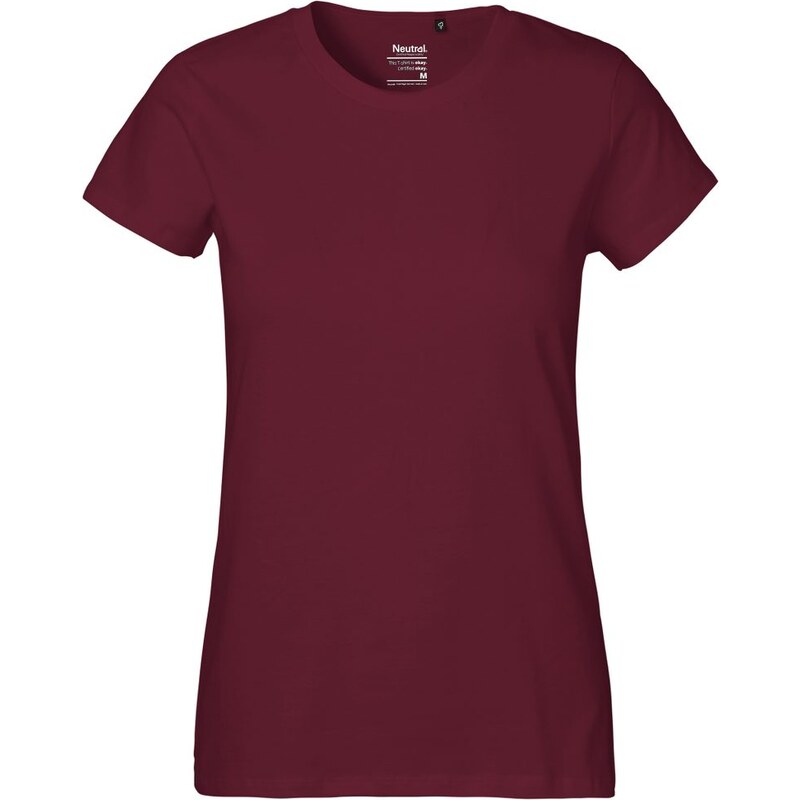 Neutral Damen T-Shirt Classic aus Bio-Fairtrade-Baumwolle