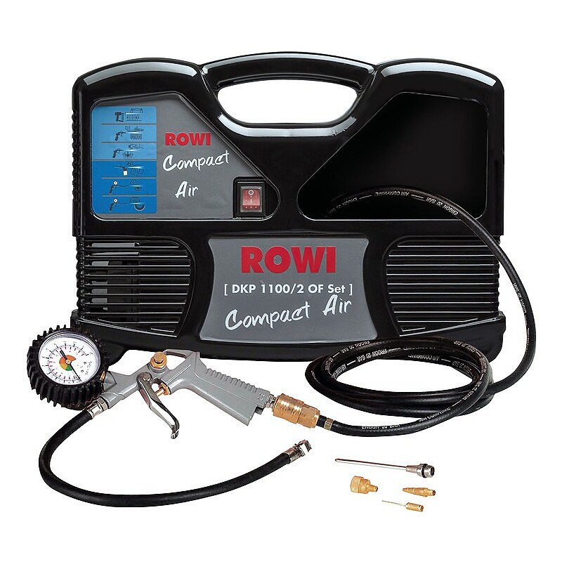 ROWI Set: Kompressor »DKP 1100/2 OF«